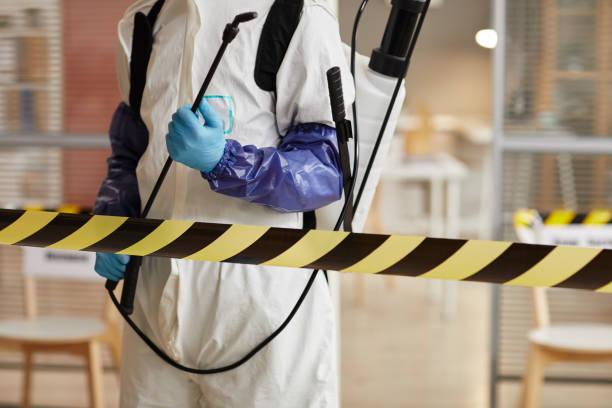 Professional Crime Scene Cleanup technician working in Moss Beach, CA